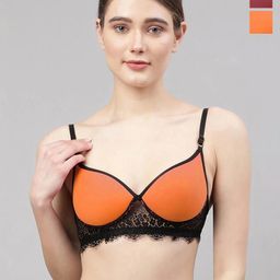 Samvar Multi Cotton Non-Wired Non Padded Minimizer Bra-picture-6