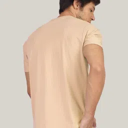 Greylongg Men Graphic Printed Round Neck Cotton T-shirt image 3