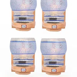 SOMIL Blue Glass Cylinder Printed Wall Lamps-picture-12