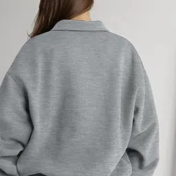 LULU & SKY Typography Printed Hooded Neck Pullover Sweatshirt image 3