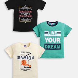 Here&Now X Game Begins Boys Pack of 3 Assorted T-shirts-picture-24
