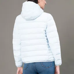 Red Tape Women Hooded Solid Puffer Jacket image 2