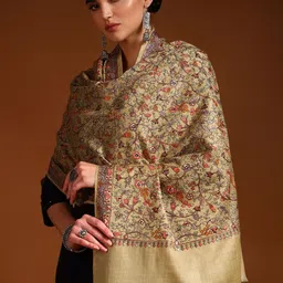 Pashmoda Women Floral Embroidered Shawl image 4
