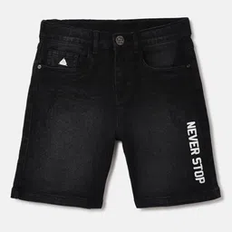 Blue Giraffe Boys Denim Shorts-image-29