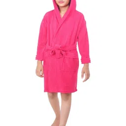 COMFORTLOOMS Pink Bath Robe-picture-34