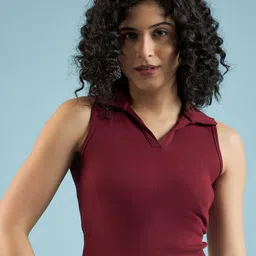 Mayra Women Cotton Tank Crop Pure cotton Top-image-17
