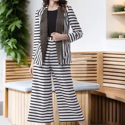 Zima Leto Women Striped Basic Jumpsuit-picture-29