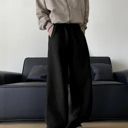 GROOFINGS Men Relaxed Easy Wash Trousers image 4