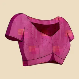 VS MALL Woven Design Zari Saree image 3