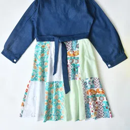 Bella Moda Print Fit & Flare Dress image 2