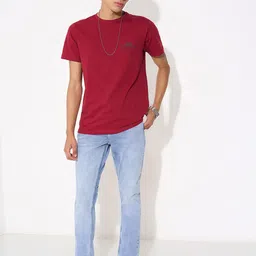 SF JEANS by Pantaloons Men Slim Fit Mid-Rise Light Fade Jeans image 2