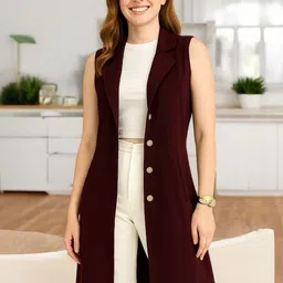 ZEUGEN Women Longline Shrug-picture-22