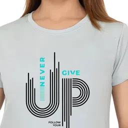 SZN Women Printed Pockets T-shirt image 4