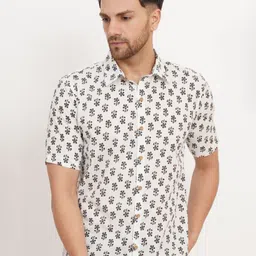 COTLAND FASHION Men Classic Opaque Printed Casual Shirt-picture-16