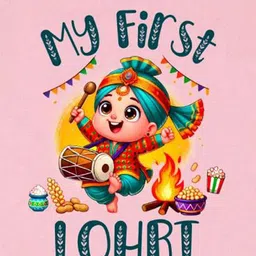 Arvesa My First Lohri Printed Bodysuit image 3