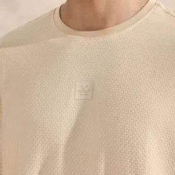 WROGN Pure Cotton Drop-Shoulder Sleeves Round Neck Oversized T-shirt image 4