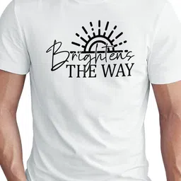 Seekbuylove Men Cotton Typography Printed Bio Finish T-shirt image 4