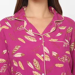 MAYSIXTY Women Printed Night suit image 4