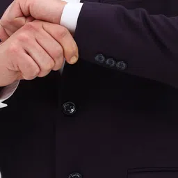 Allen Solly Men Slim Fit Single-Breasted Blazer image 4