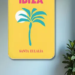 Myntra Elegant Homes Yellow & Blue Wood Tree Wall Art-picture-25