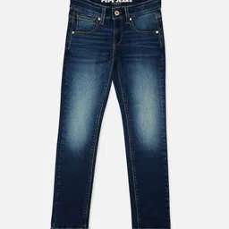 Pepe Jeans Boys Cashed Slim Fit Heavy Fade Stretchable Jeans-picture-24