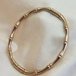 DressBerry Stainless Steel Rose Gold-Plated Cuff Bracelet image 2