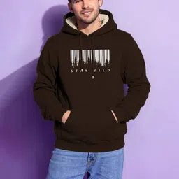 TOGS & TERRE Men Printed Hooded Sweatshirt image 5