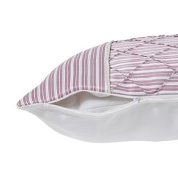 MASPAR Acanthus Serenity Pink & White Geometric Printed Rectangle Cushion Cover-picture-35