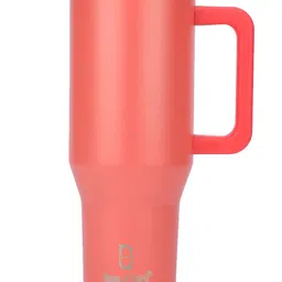 HOUSE OF QUIRK Coral Single Stainless Steel Solid Double Wall Vacuum Water Bottle-image-50