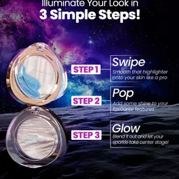 Charmacy Milano Star Dust Highly Pigmented Long Stay Highlighter - 4.2 g - Shade - 614 image 2