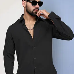 SZN Men Spread Collar Long Sleeve Regular Shirt-image-17