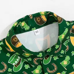 HOPZONIC Boys Classic Printed Casual Shirt image 3