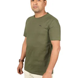 JUMP USA Men Cotton Regular Fit T-shirt image 2
