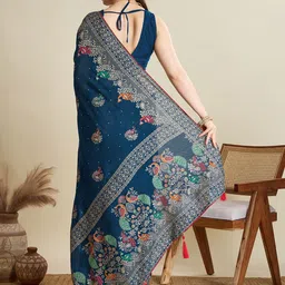 Mitera Ethnic Motifs Printed Saree image 4