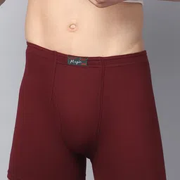 mack jonney VIMAL JONNEY Men Pack Of 2 Assorted Cotton Trunks - MAGIC_BLUE_H_02 image 2