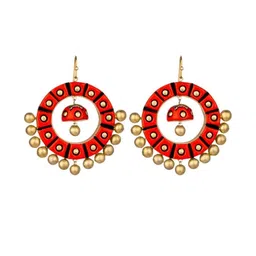 Mridah Contemporary Drop Earrings-picture-23