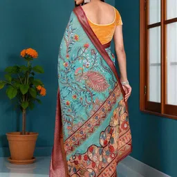 JYA Ethnic Motifs Handloom Saree image 5