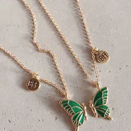 Octagon hub Gold-Plated Necklace-image-20