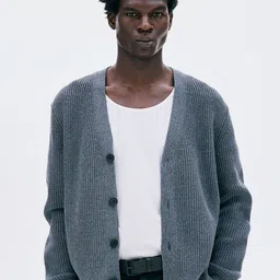 H&M Regular Fit Rib-Knit Cardigan-picture-46