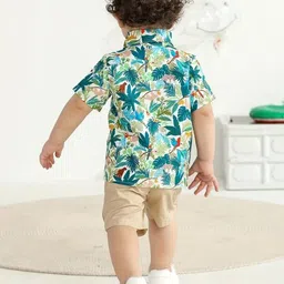 BAESD Boys Printed Casual Shirt image 4