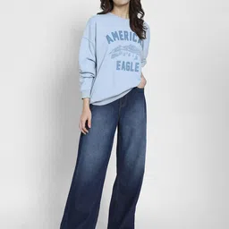 AMERICAN EAGLE OUTFITTERS Women Printed Sweatshirt image 2