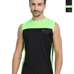 FTX Men Pack of 3 Solid Round Neck T-shirts-picture-41