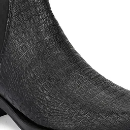 AfroJack Men Textured Chelsea Boots image 2