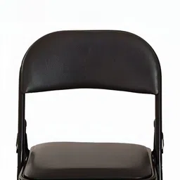 EROS 2-Pcs Black Folding Metal Dinning Chair image 2