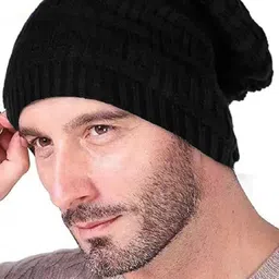 FLEXCYCAP Men Self Design Woollen Beanie-picture-16