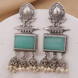 KRISHAZ Geometric Drop Earrings-picture-40