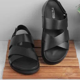 Metro Men Leather Comfort Sandals-picture-22