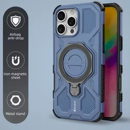 Karwan Geometric Printed Silicone iPhone 16 Pro Back Case image 2