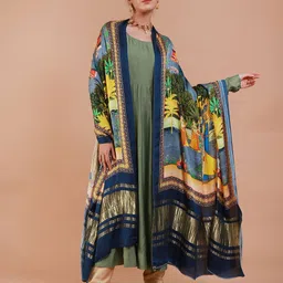 TJORI Printed Cotton Dupatta image 2