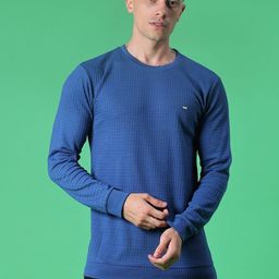 V-Mart Men Self Design Round Neck Pullover Sweatshirt-picture-23